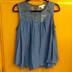 NWT, Studio JPR, Sleeveless Tunic, Sz. M